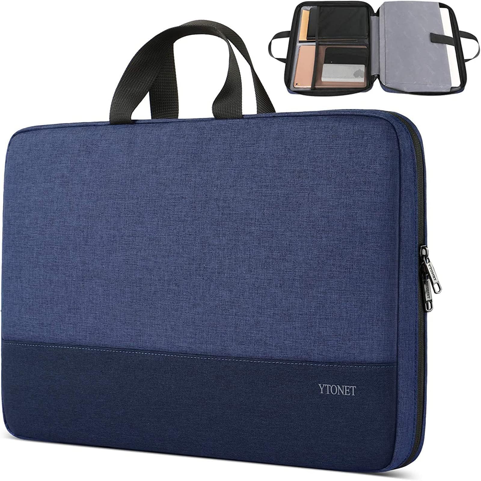 14 Inch Laptop Sleeve, TSA Water Resistant Laptop Case with Handle