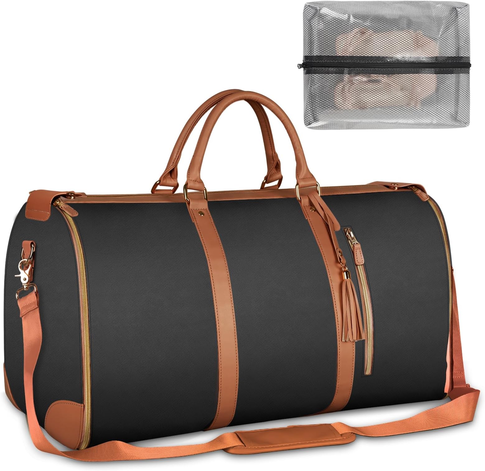 Garment Duffle Bag, Convertible Carry on Garment Bags for Travel