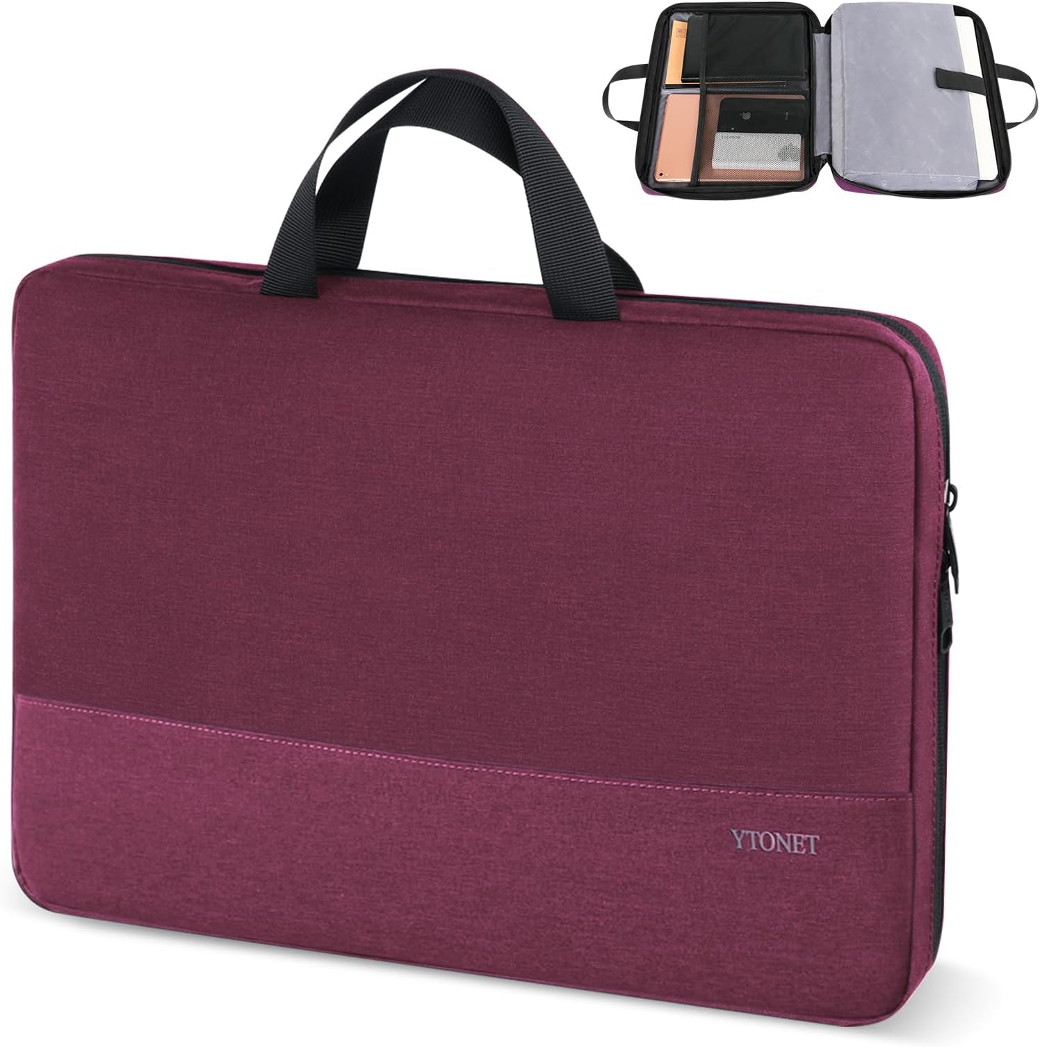 Laptop Case 16 inch, 15-15.6 Inch Laptop Sleeve Cover with Handle |