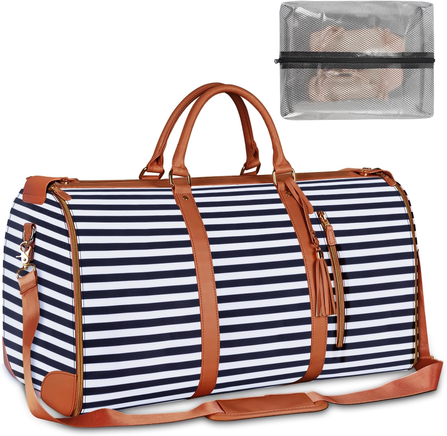 Large Convertible Garment Bags for Travel, Waterproof Carry On Bag