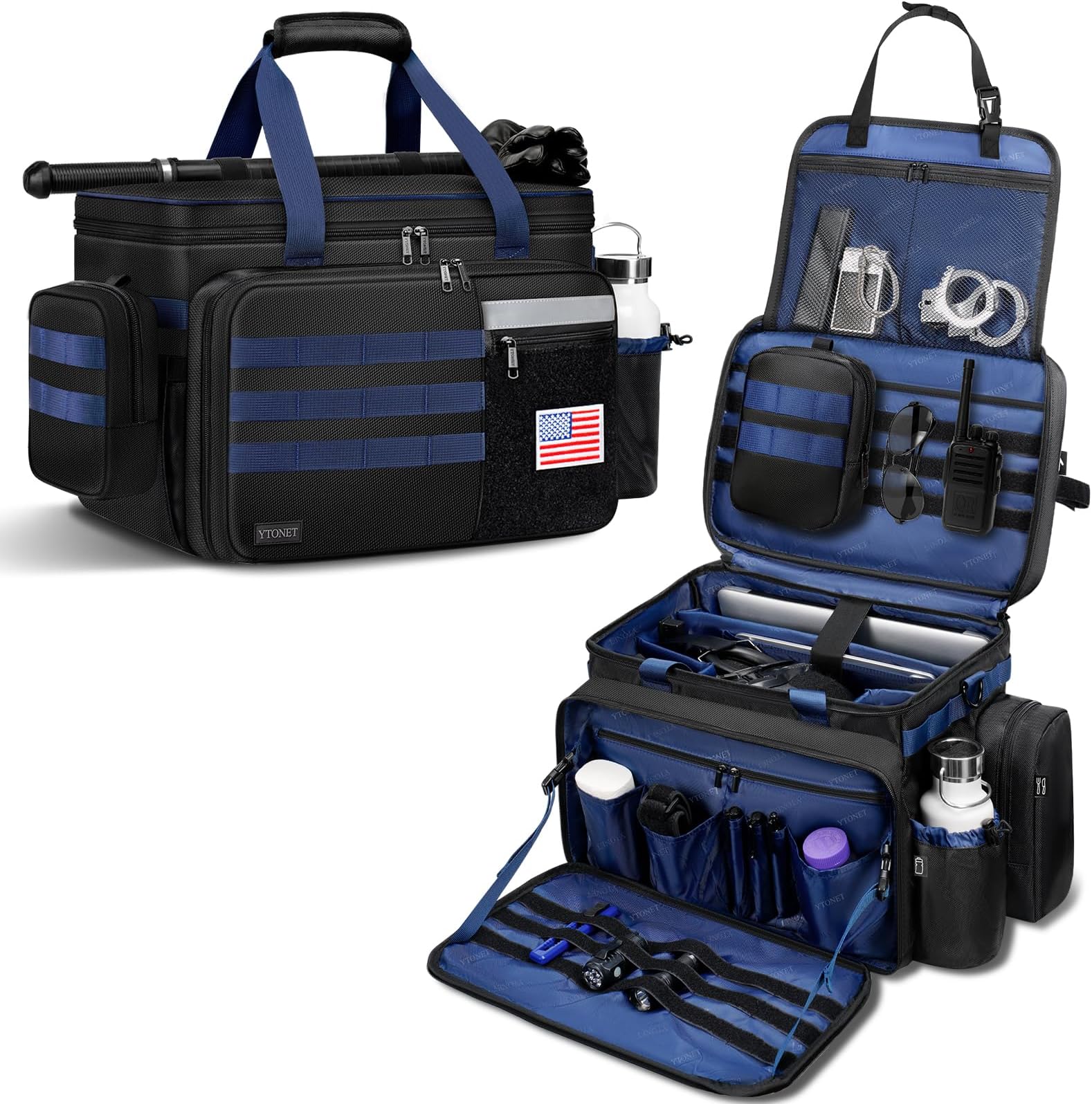 Patrol Bag Law Enforcement, Large Police Gear Duty Bag Front Seat